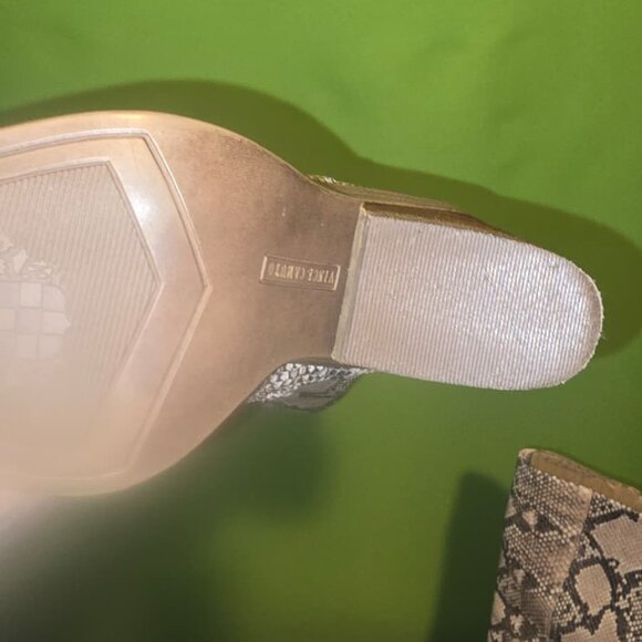 Vince Camuto Snake Print Knee-High Boots Women’s Size 5.5 - Picture 9 of 12